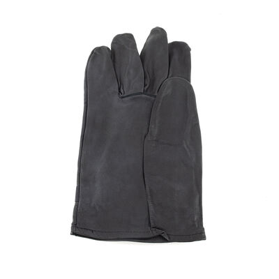 Black French Driving Leather Gloves | New, , large